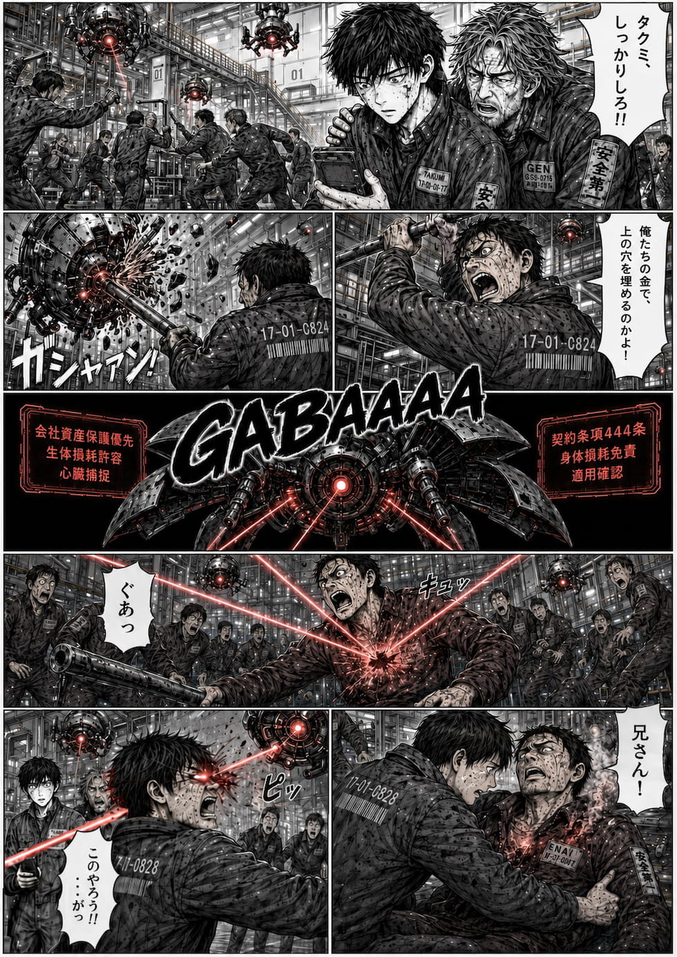 漫画の4ページ目