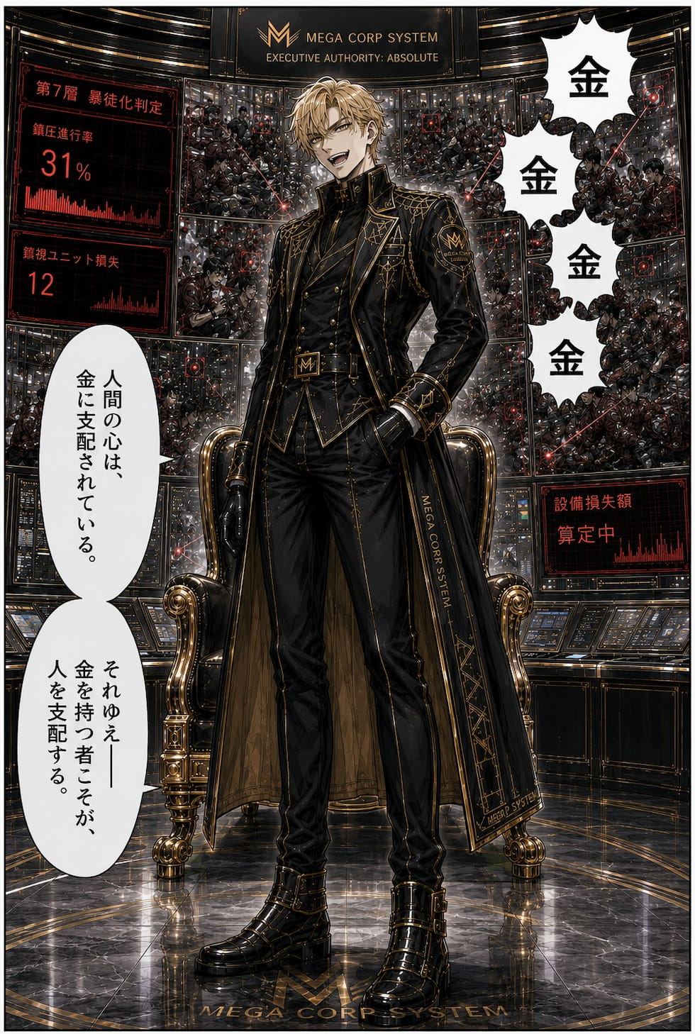 漫画の6ページ目