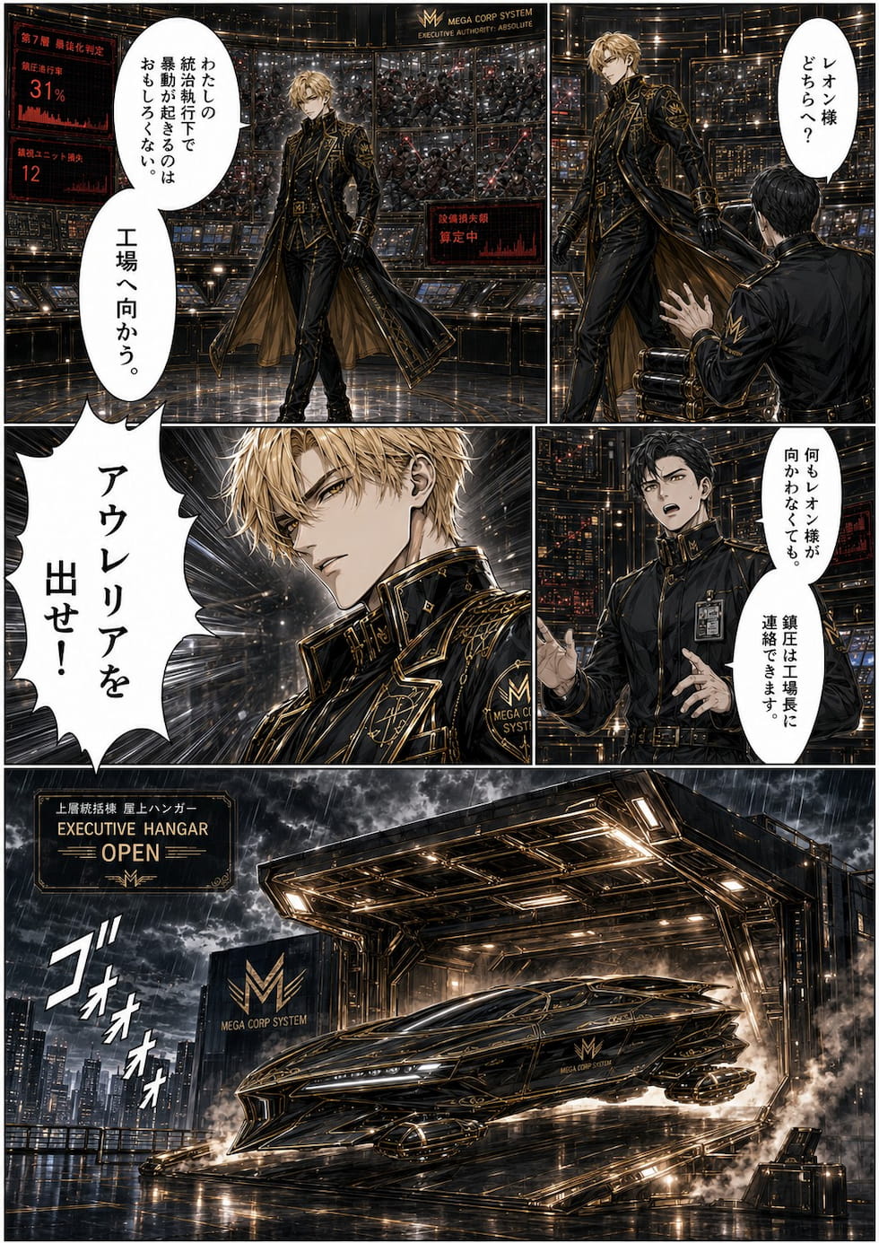 漫画の7ページ目